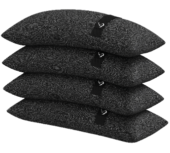 Baser cantilever sandbags providing stability for cantilever parasols in windy conditions