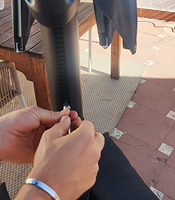 Step 15: Assembly Baser Supreme Cantilever parasol