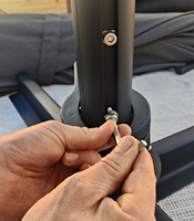 Step 9: Assembly Baser Supreme Cantilever parasol