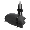 Baser Spacesaver Parasol Base with Fillable Sandbags up to 50 kg, Dark Grey