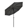 Baser Original Balcony Parasol 2 m, Anthracite