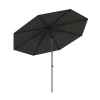 Baser Supreme Push Parasol Anthracite, 3 m