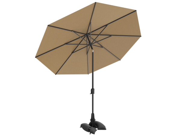 Original Crank Parasol 3 m with fillable parasol base 