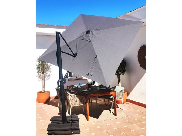 Baser Supreme Cantilever 250x250cm, Antracite